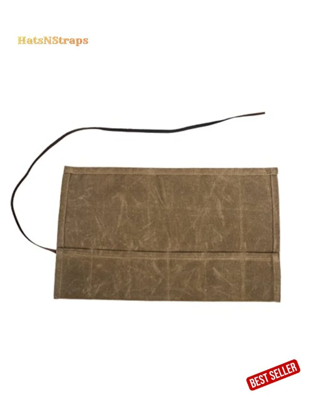 Waxed Canvas Watch Roll Handmade Waterproof Travel Case Organizer Holds 6